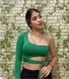 Blusa París, color Verde Antioquia