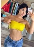 Blusa Straple, color Amarillo