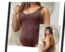 Body Vestido de baño, color Café