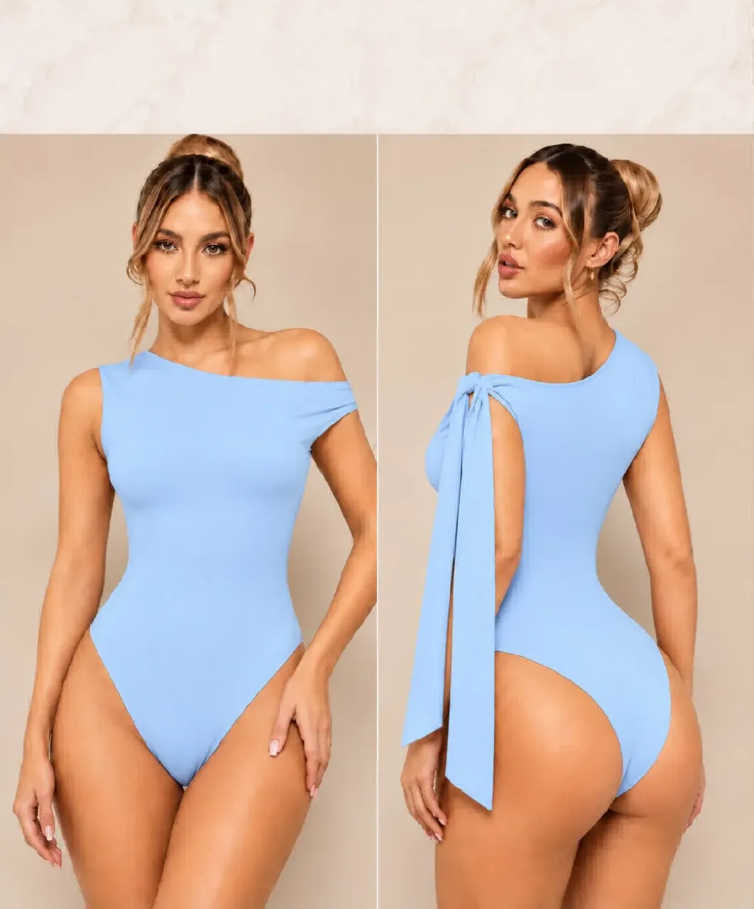 Body Atenas, color Azul cielo