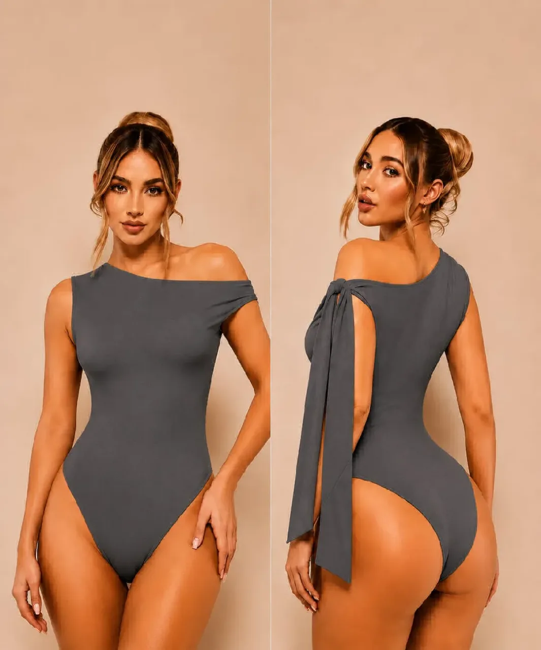 Body Atenas, color Gris