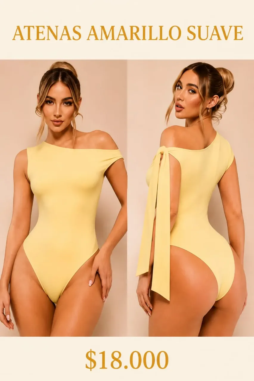 Body Atenas, color Mantequilla