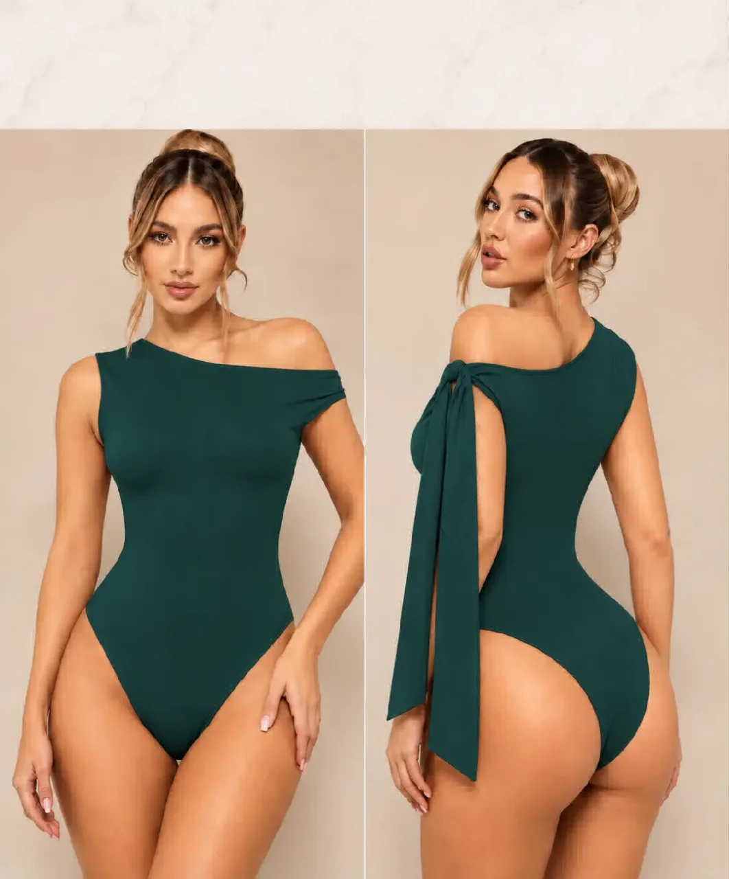 Body Atenas, color Verde botella