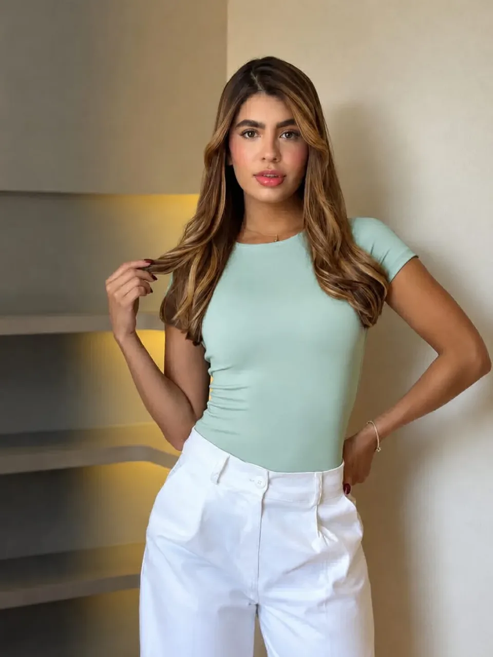 Body BMC, color Verde menta