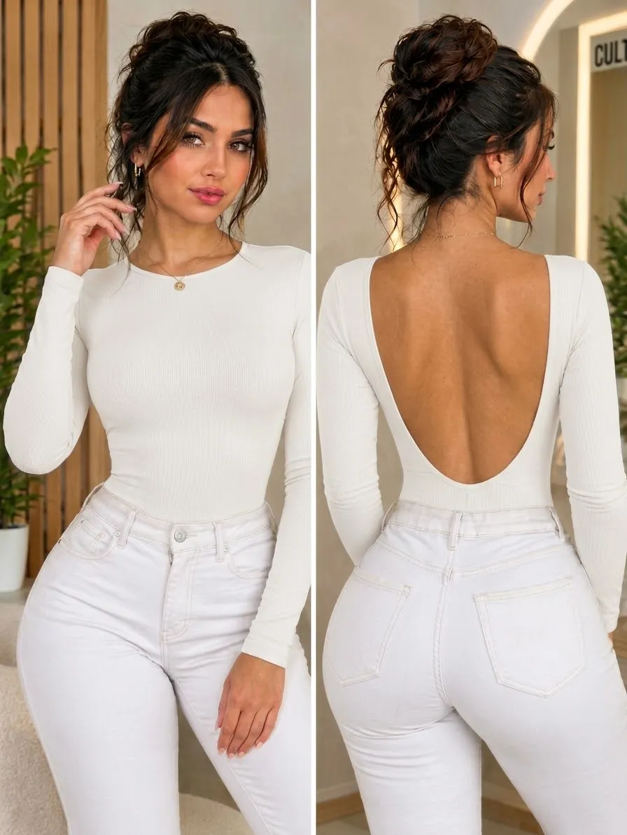 Body Celi, color Blanco