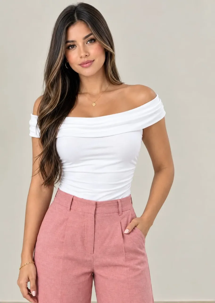 Body Roma, color Blanco